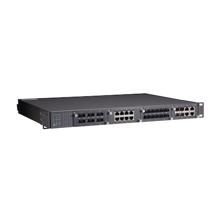Moxa Modular Mgd Eth. Swtch System W/ 3 Slots For 100 Mbps, Pt-7728-F-48-Hv PT-7728-F-48-HV